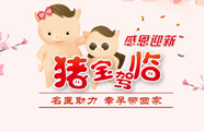 感恩迎新 猪宝驾临——联合助力，幸孕带回家